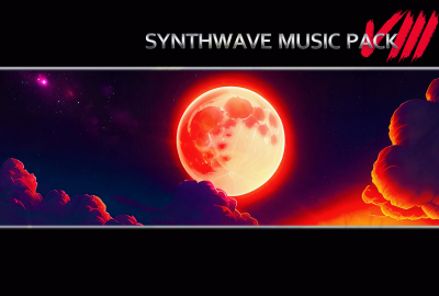 SynthWave Music Pack 8 main cover image
