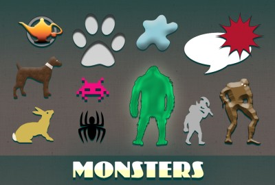 Sheeky's Monsters Sounds main cover image