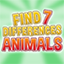 Find Seven Differences - Animals