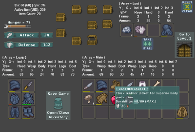 Advanced Inventory (Array-based) for your RPG game main cover image