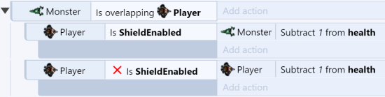 Example of sub-events in Construct
